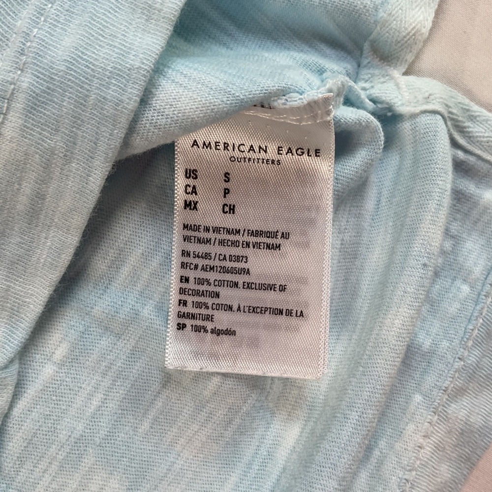 American Eagle Tank Top Shirt Mens S Blue Sleeveless Muscle Casual Summer Lot 3 - Picture 5 of 15